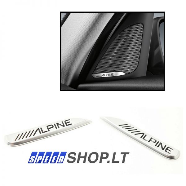 BMW 1-2 (F20-F21-F22-F23) alpine emblemos